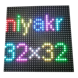 32x32 rgb led matrix p6 interior cor completa 6mm smd painel de exibição 192*192mm