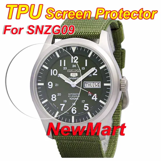 3Pcs For SNZG09 SNZG15 SNZG17 SNZG13 SNZG07 SNZG11 SNZF15 SNZF17 SNZJ05 SNZJ03 SNZD49 TPU Nano Screen Protector For Seiko