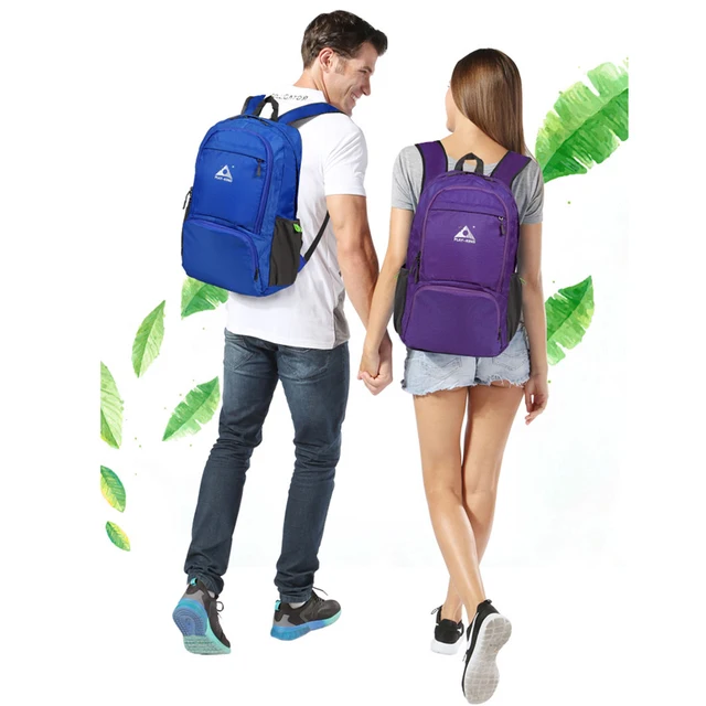 foldable waterproof backpack outdoor travel folding lightweight bag bag sport Hiking gym mochila Bagpack storage bag 4