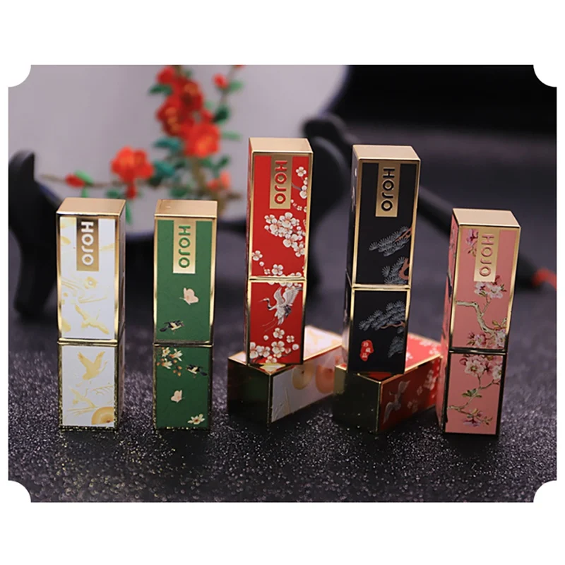 Best Selling Lady Long-lasting Easy To Color Matte Lipstick Moisturizing Lipstick Beauty Lipstick 5 colors ladies Makeup cosmeti
