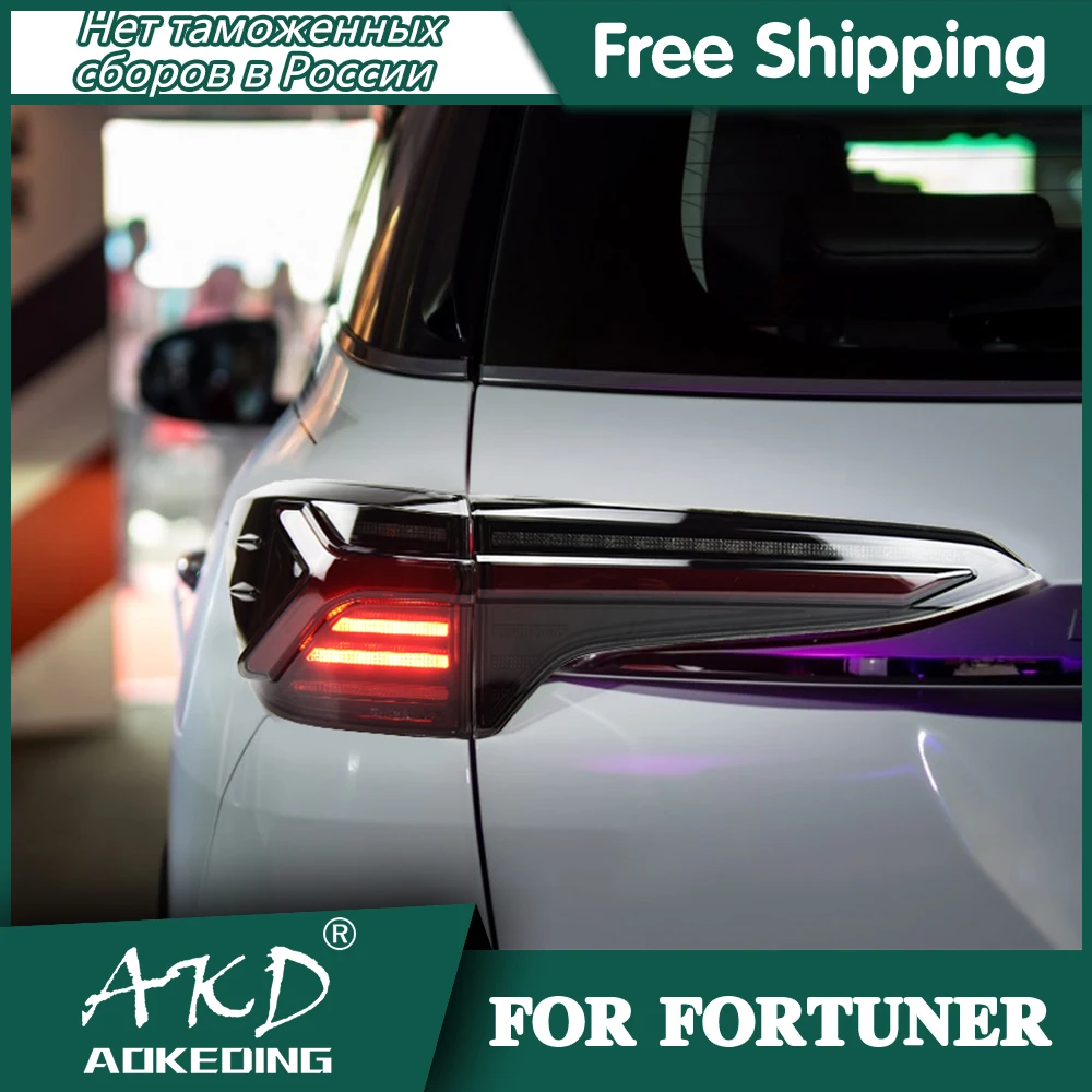 Задняя фара для автомобиля Toyota Fortuner 2016-2020 новые задние фары светодиодные