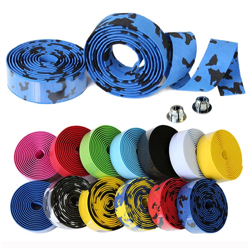 Bicycle Handlebar Tape Colorful Antislip Waterproof Wearresistant Road