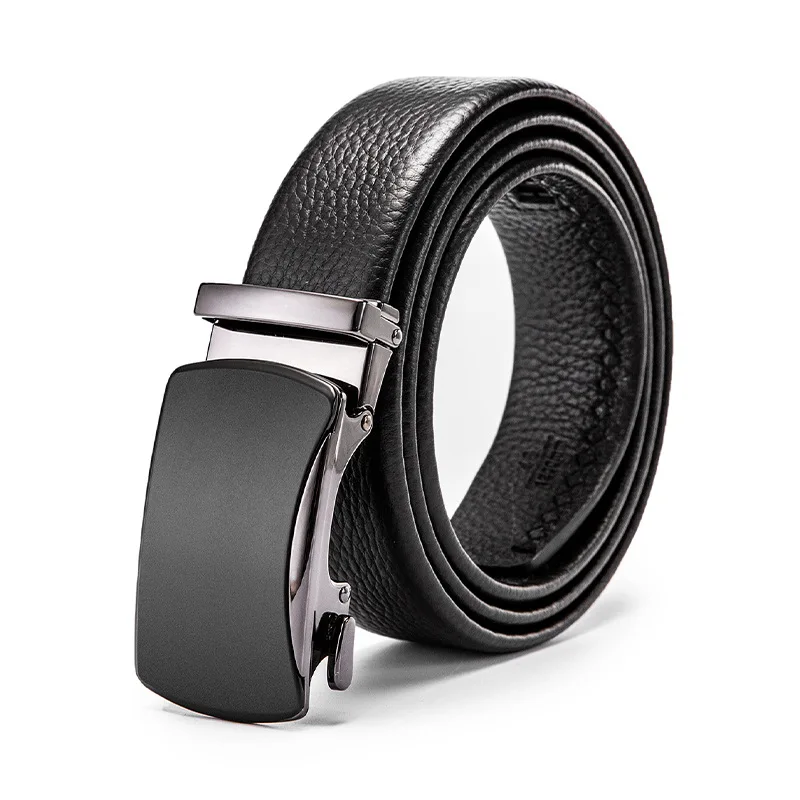 Maikun High End Men's Automatic Buckle Business Belt High Quality Alloy