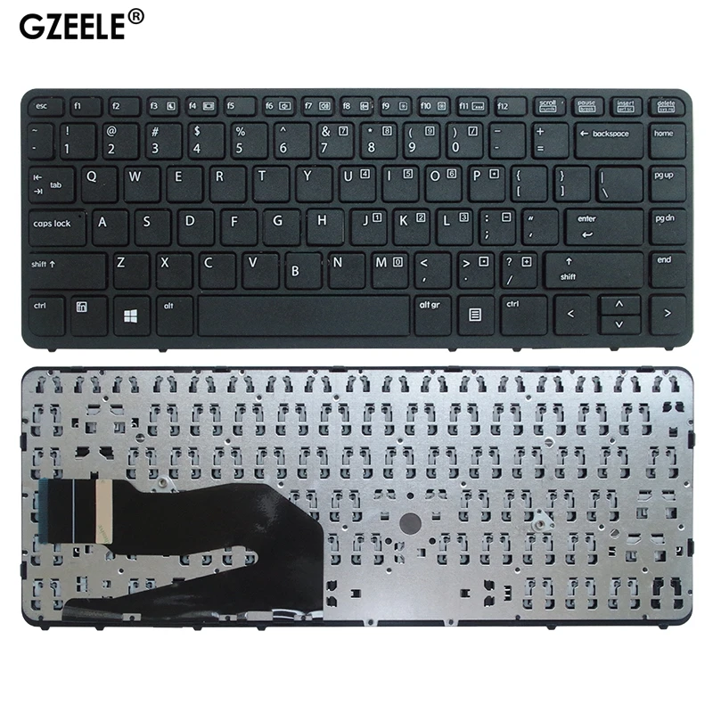 Английская клавиатура для ноутбука HP EliteBook 840 G1 850 ZBook 14 G2 US|keyboard for hp|laptop keyboard hprussian