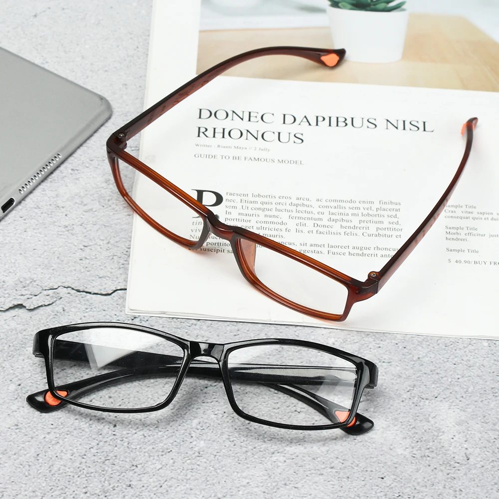 Горячие Ультра-легкие супер жесткие очки для чтения оправа для мужчин и женщин анти голубой свет краски очки для чтения