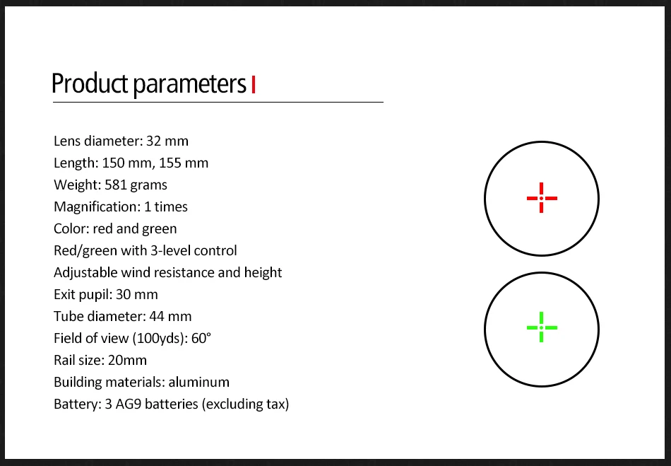 Lunetas Riflescopes