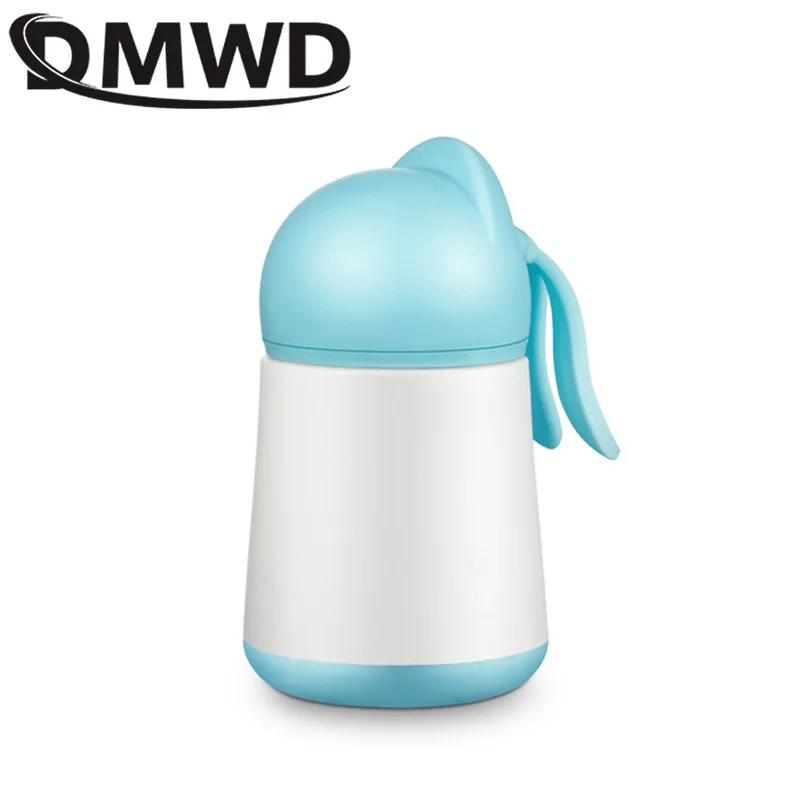 DMWD портативный мини йогурт автоматическая машина для поделок, керамические чашка с емкостью для заврки Yoghurt ферментационная машина кислый крем Leben Fermenter EU US Plug - Цвет: Blue