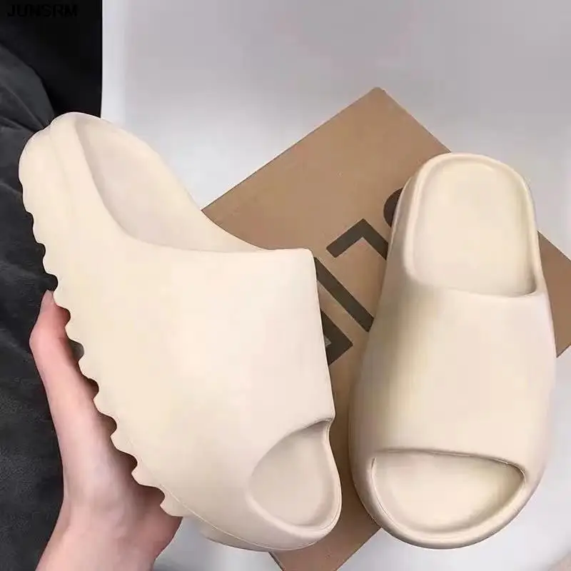 2022 Men Indoor House Slippers Casual Solid Color Breathable Beach Flip Flops Designer Eva Quality Runner Slides Candy ShoesОбувь