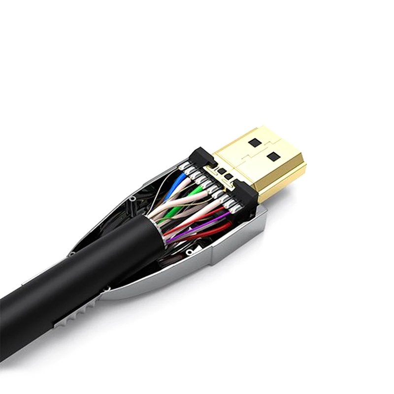 HDMI 2,0 паяльная головка мужской DIY HD Кабельный разъем 4K* 2K компьютерный ТВ разъем