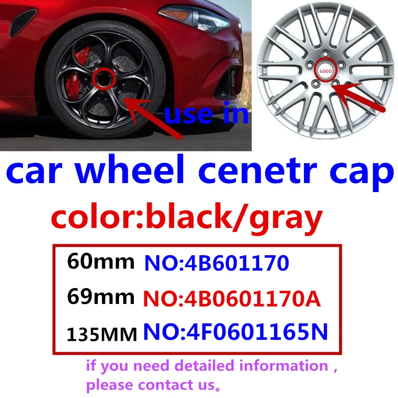 

4pcs/set 60mm 69mm 135mm Auto Wheel Center Center Caps Car Wheel Hub Emblem Cover