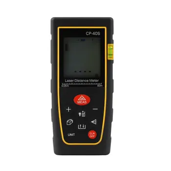 

40M Handheld Digital Laser Distance Meter Rangefinder Range Finder Bubble Level Tape Measure Diastimeter