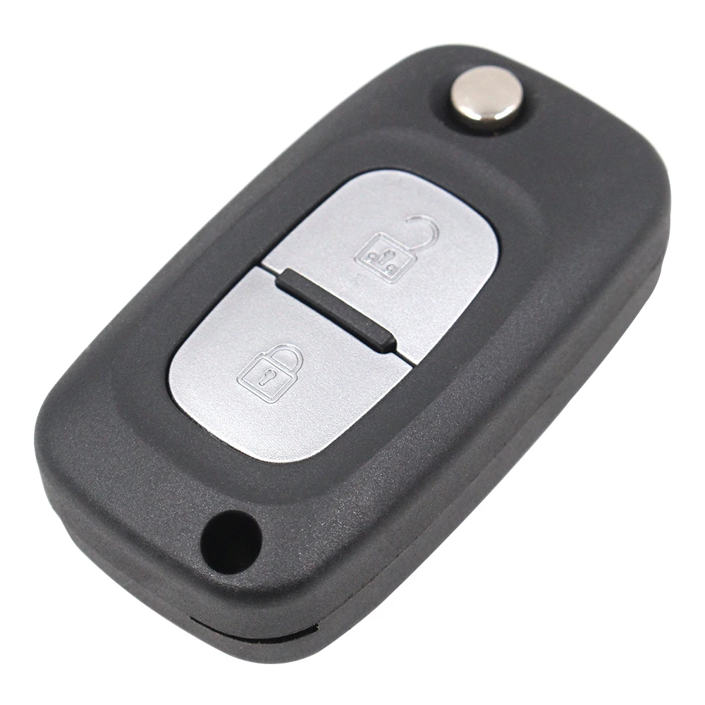 Keyecu флип дистанционный ключ 2 кнопки 433 МГц ID46 для Renault Clio 3 Renault Master Kangoo Twingo 2006 2010 2011 2012 2013