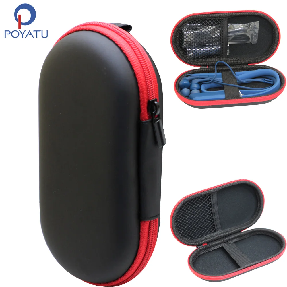 Headphone Case Bag for Sony WI-C310 Wi-C200 Wi-Xb400 Earphone Headset Carrying Case Bag Box Portable Storage Pouch Box