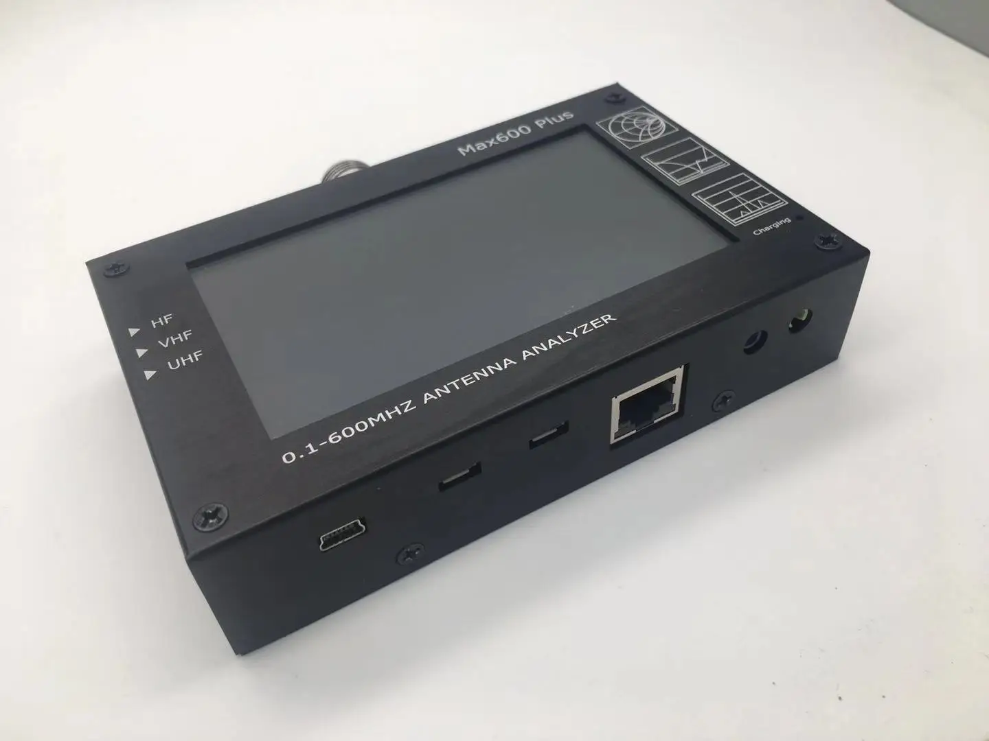 Mini600 4,3 дюймов lcd HF VHF UHF антенный анализатор 0,1-600 МГц