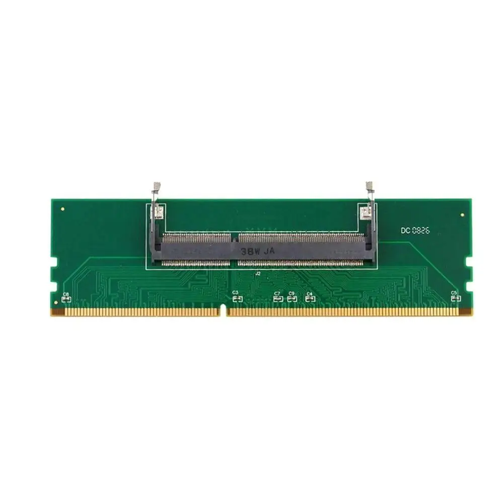Adaptador de Conector de Memória Adaptador para Laptop e Desktop So-dimm Ram 1 Computador e Escritório