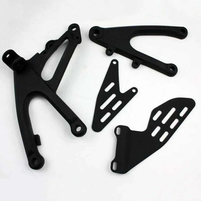 Мотоциклетные Передние Подножки кронштейн для Yamaha Yzf-R1 2007-2008 черный