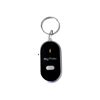 

Smart Key Finder Anti-lost Whistle Sensors Keychain Tracker LED With Whistle Claps Locator