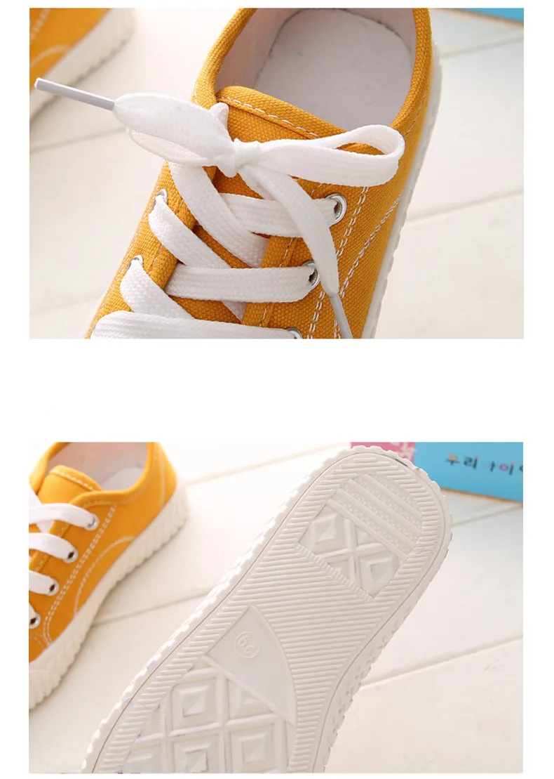 Fashion Kids Shoes Unisex Boys Girls Sneakers Children Casual Canvas Shoes For Big Boy Girl Candy Colors Soft Breathable 27-38