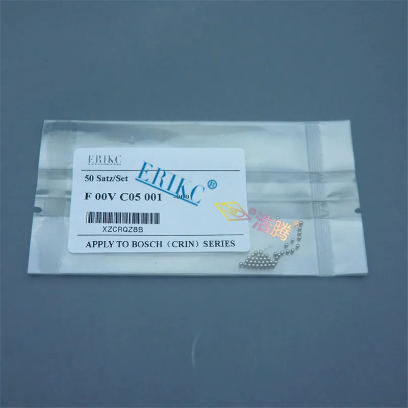 ERIKC Steel Ball 1.34mm F00VC05001 for 0445120 Injector Cermaic Ball 1.34mm 1.50mm F00VC05008 CR Fuel F00VC05009 Nozzle Valve  (1)