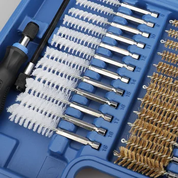 

Internal thread Wire brushes Cleaning Tool Workshop Supplies 38pcs Set