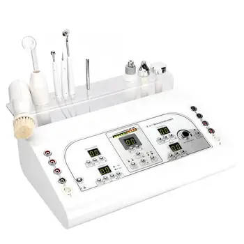 

8 in 1 Multiple Functions Beauty Salon Machine Ultrasonic Face Skin Spa Electrotherapy Skin Exfoliating Remove Spots Tool