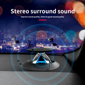 

Center dashboard lifting speaker For Audi Q8 2019-2020 7 colors lighting car tweeter midrange loudspeaker music stereo upgrade
