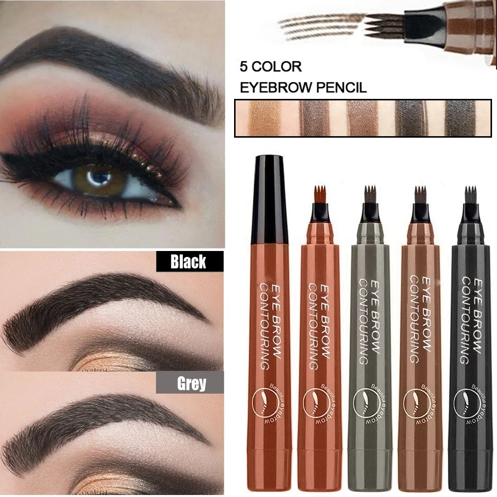 2019 горячая Распродажа 5 цветов водостойкая ручка карандаш для бровей ТИНТ