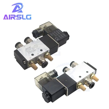 

4v210-08 air valve Single Coil 2 Position 5 Way Pneumatic valve Air Solenoid Valve 12V 24V 110V 220V electric valve magnet valve