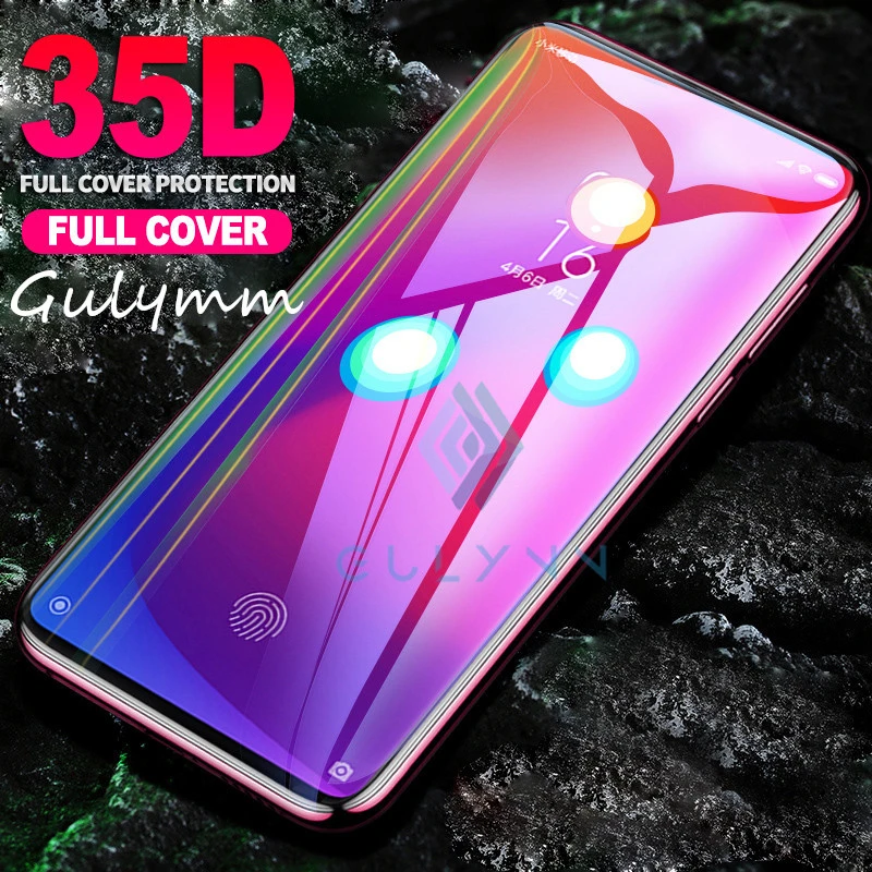 Защитное стекло для Xiaomi Redmi 8 A Go 35D закаленное защитное экрана 5 Plus K20 Note 9 7 6 Pro