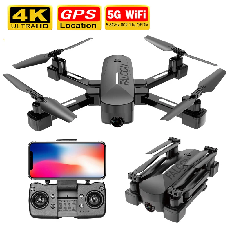 

2020 NEW GX5 Pro GPS Drone With 4K Camera RC Quadcopter Drones HD 4K 5G WIFI FPV Foldable Dron Helicopter Toy VS F3 S167 SG906