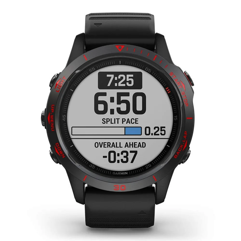 Металлическое кольцо для Garmin Fenix 6/Fenix 6 Pro/Fenix 6 сапфировое кольцо для циферблата Стильный чехол кольцо с защитой от царапин