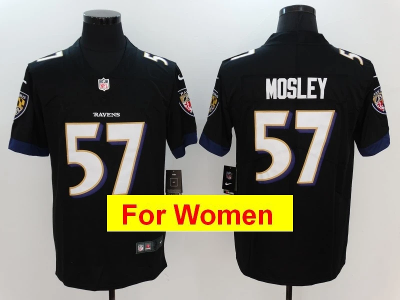 Женщины Baltimore Lamar Jackson Terrell Suggs c. J. Mosley Joe Flacco Джастин Такер игровая цветная Футбольная форма - Цвет: Серый