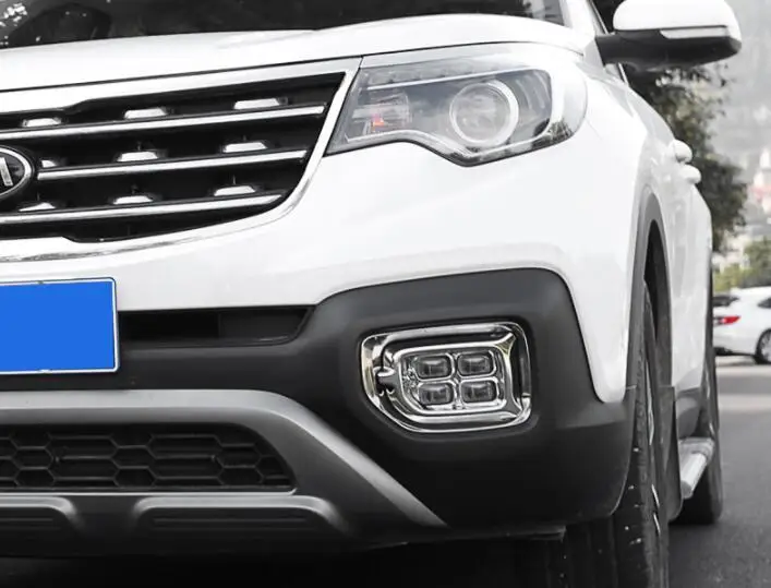 Для Kia нового поколения Sportage передняя противотуманная фара выделенная передняя фара Абажур декоративные аксессуары