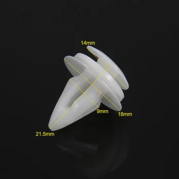 

Hot 10 PCS Interior Door Card Trim Panel Retainer Clips Fastener Boot Clamp Lining for BMW E36 E46 E39 E36 E53 E93