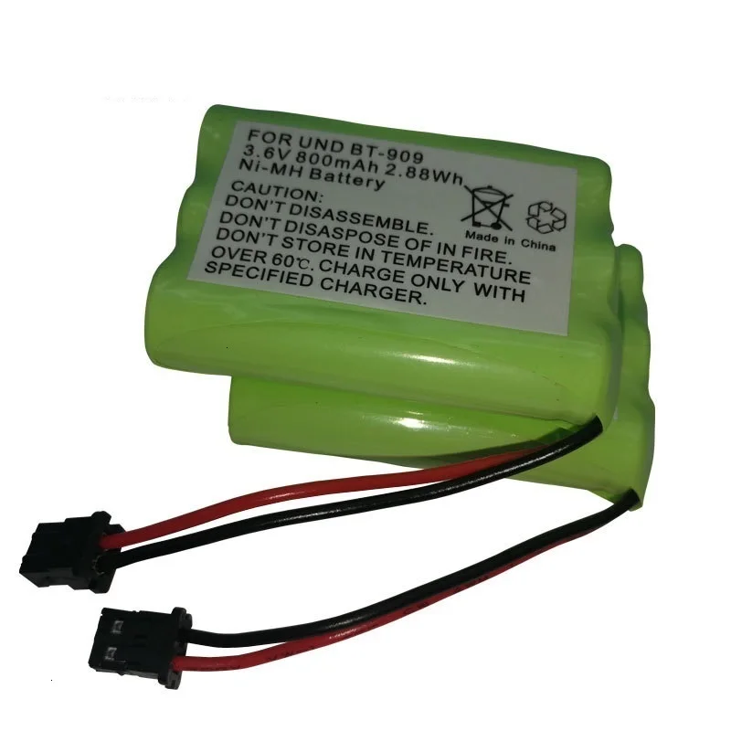 1 шт 3,6 V 800mAh Ni-MH аккумулятор для uniden BT-909 BT909 3* AAA NIMH 3,6 v аккумуляторная батарея