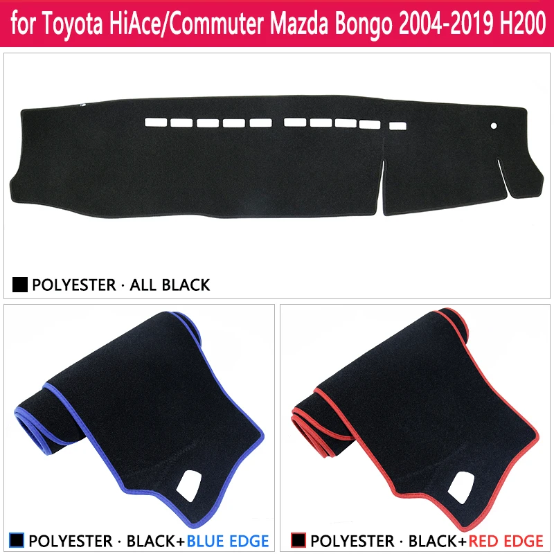 Противотуманные фары для Toyota Hiace Commuter RegiusAce Mazda Bongo 2004~ Противоскользящий коврик для приборной панели Защита от солнца Dashmat автомобильные аксессуары коврик