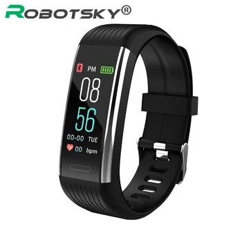 

R1 Bluetooth SmartBand Fitness Tracker Sport Smart Bracelet Remote Photography Wristband IP67 Waterproof Heart Rate Monitor
