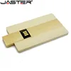 JASTER LOGO personnalité érable carte en bois clé USB U disque cadeau clé USB 4GB 8GB 16GB 32GB 64GB (1 pièces LOGO gratuit) ► Photo 2/6