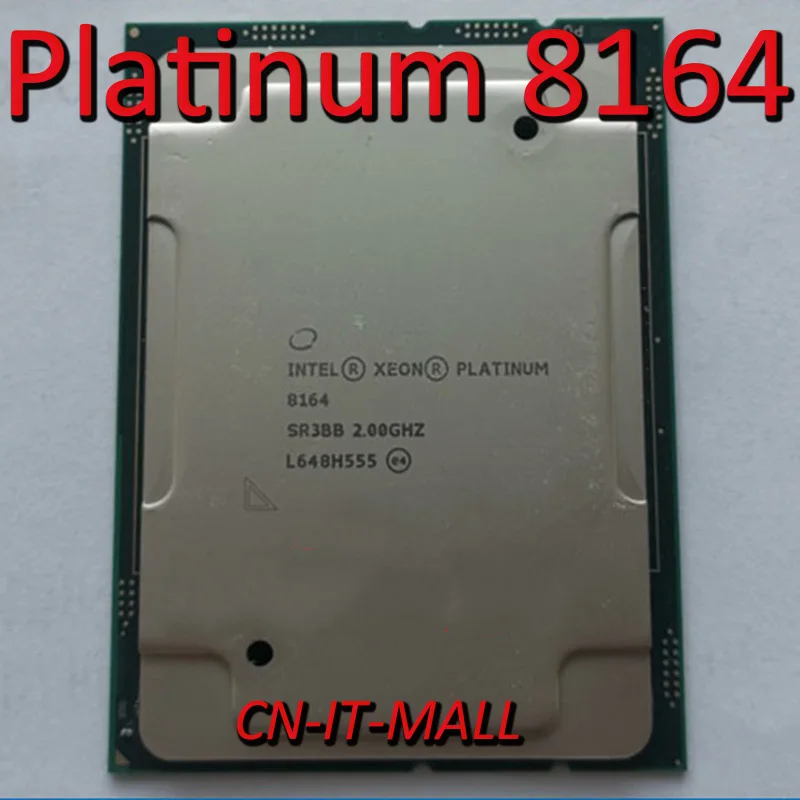 Вытяжной сервер Xeon Platinum 8164 процессор 2 0G 35 75 M 26Core 52 Thread LGA3647 | Компьютеры и офис