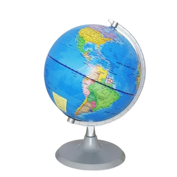 

World Globe Constellation Globe with Detailed World Map for Kids Educational Interactive Astronomy Geographic Map Globe