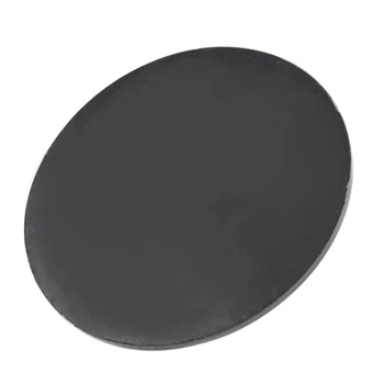 

Black 3mm Acrylic Plastic Circular Plate Laser Cutting Round Mirror Diameter: 100mm