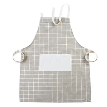 

Adjustable Pattern Chef Aprons Waiter Kitchen Cook Apron Bib Dress for Restaurant Baking Womens Mens 4 styles