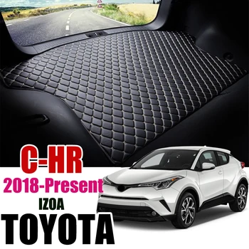 

Leather Car Trunk Mat For Toyota C-HR 2018–present Trunk Boot Mat Cargo Liners CHR Tray Slip Rear Liner Izoa Pad