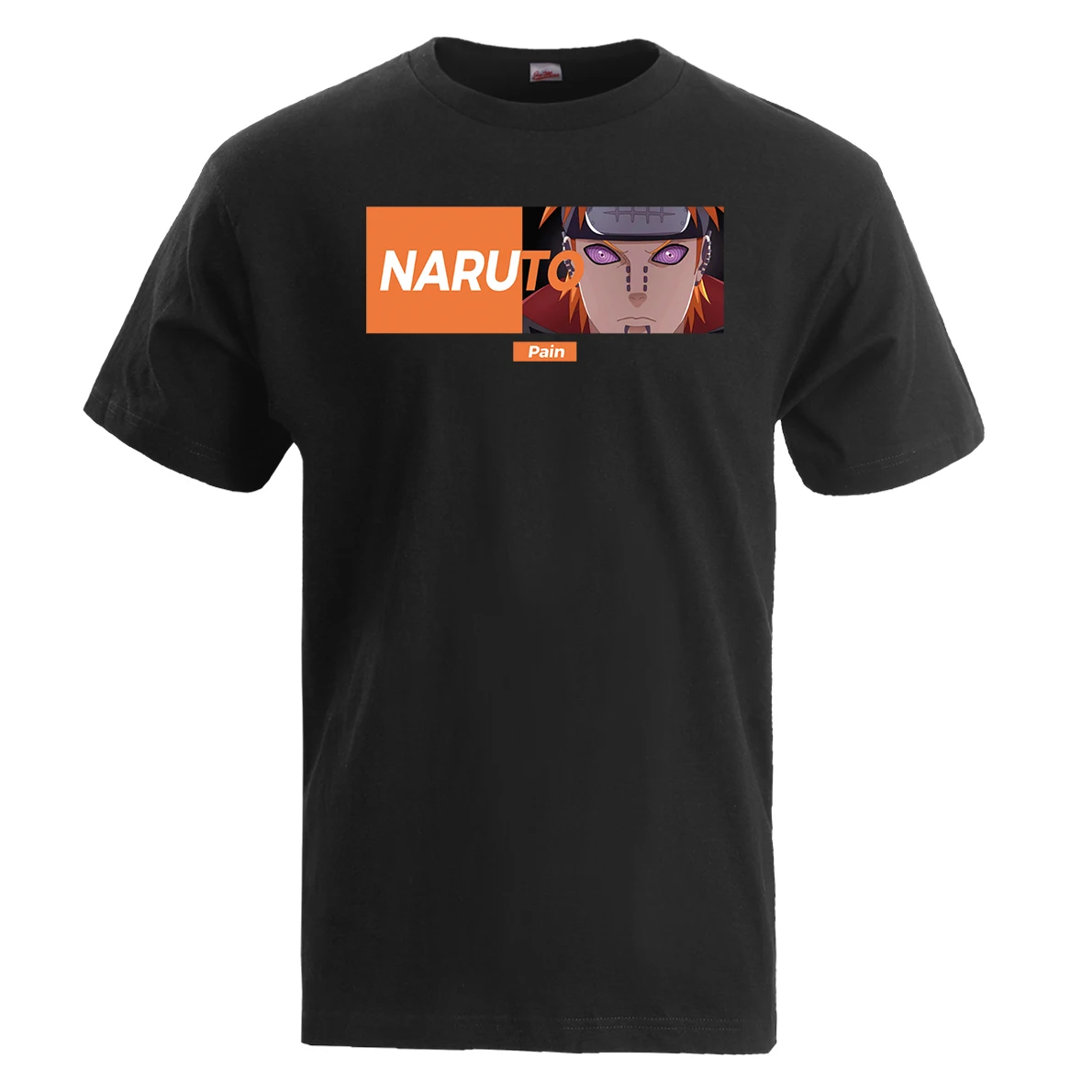 

Anime Naruto Pain Printed T Shirts Men Uchiha Itachi Uzumaki Sasuke Kakashi Gaara 2019 Summer Harajuku T-Shirt Fashion Brand Top