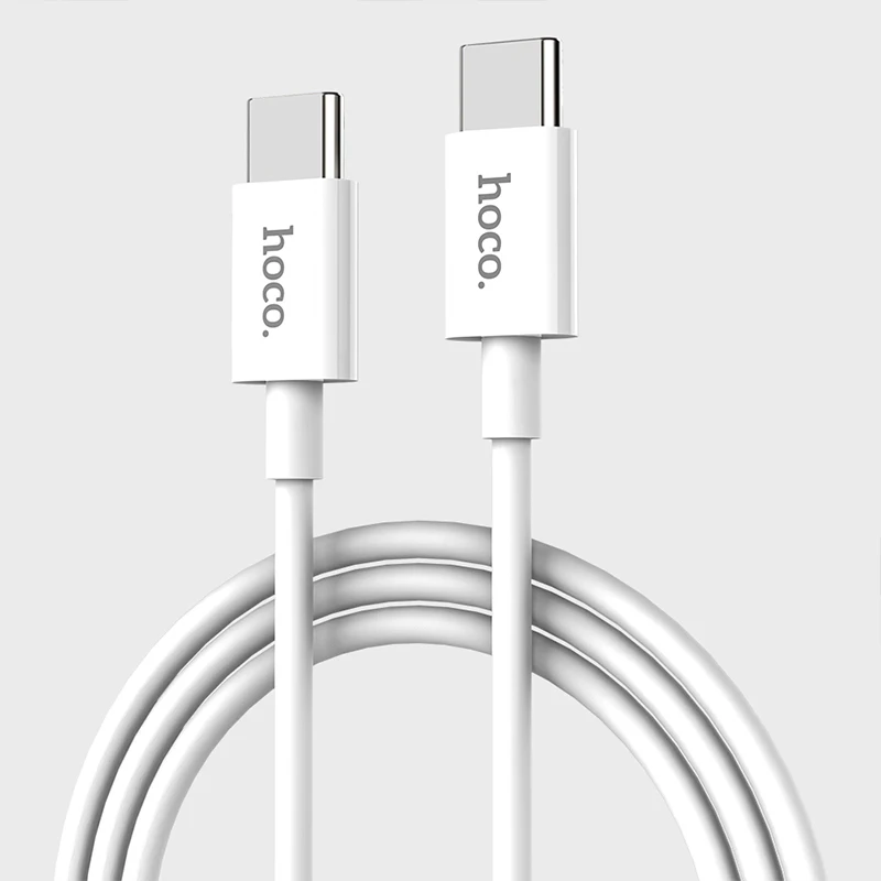 HOCO 3а PD type C к USB C кабель для iPhone X XR XS Max 6 7 8 Быстрая зарядка type C Kable для Xiaomi Mi 9 samsung S9 S10