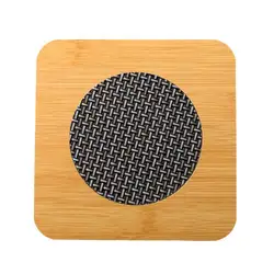 2018 новый креативный мультяшный квадратный сетчатый Бамбуковый Коврик для стола изоляционный коврик анти-скальдинг кастрюля Прямая
