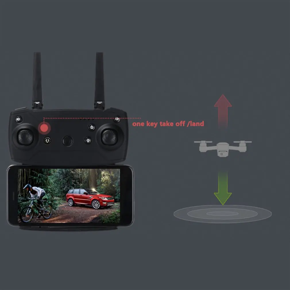 Популярный H2 RC складной Дрон беспилотный четырехосевой мини-Дрон с камерой 30 Вт управление с помощью приложения жесты фото Дрон