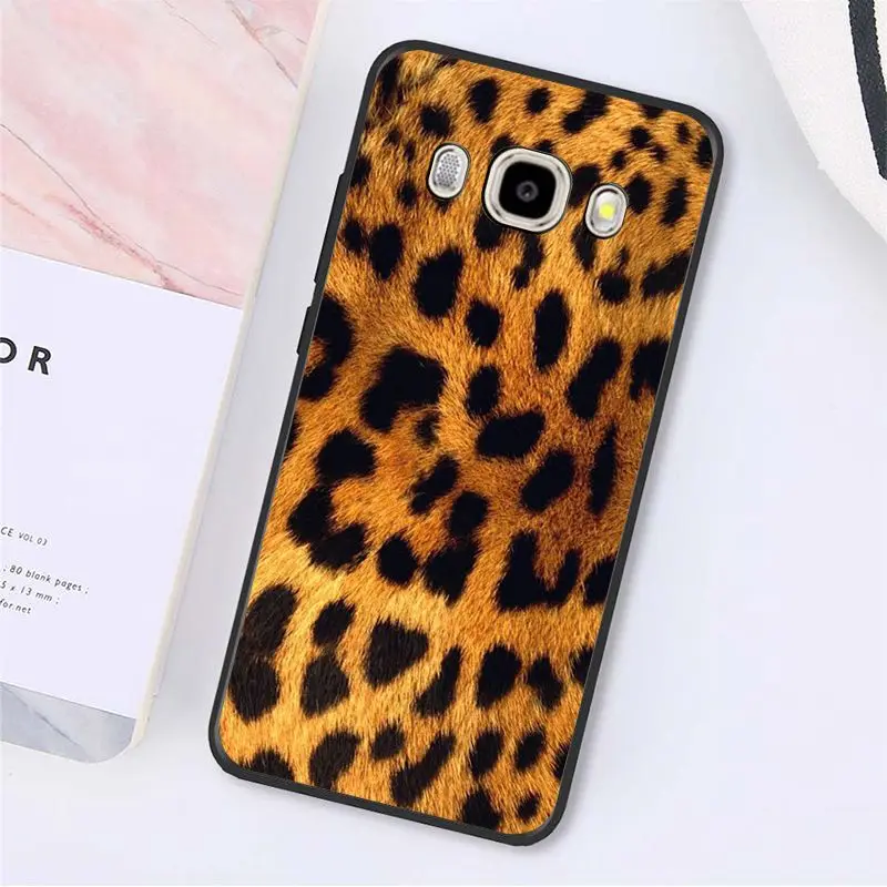 Yinuoda модные пальто с мехом, с леопардовым принтом чехол для телефона для samsung Galaxy J7 J6 J8 J4 J4Plus J7 DUO J7NEO J2 J5 Prime - Цвет: A9