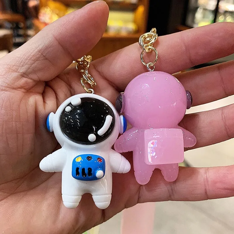 LouisˉKeychain for Women on Sale Branded Copy Original Spaceman Keychain  Men's Car Keychain Accessories Lady Bag Pendant Birthday Present Alloy  Keychain