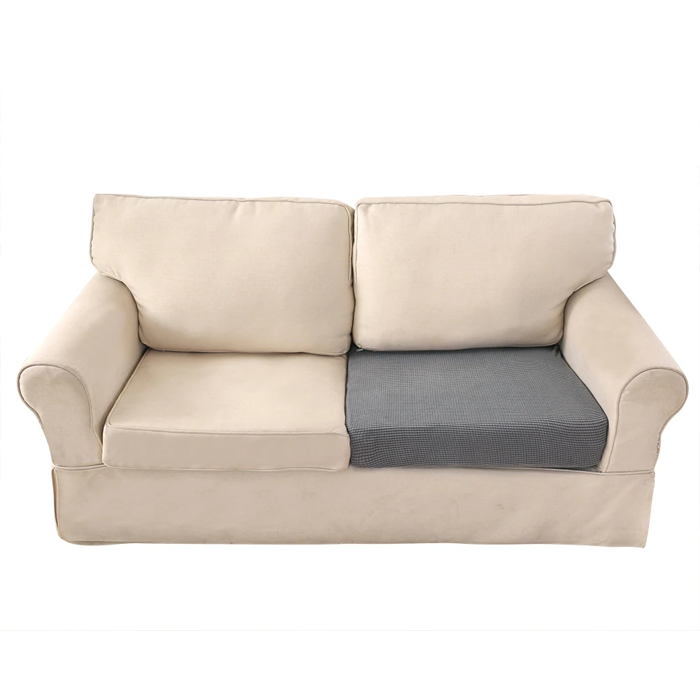 

Solid Color Sofa Cushion Cover Elastic Protector Sofa Cover Personality Matching Washable Couch Cover Slipcover Decor